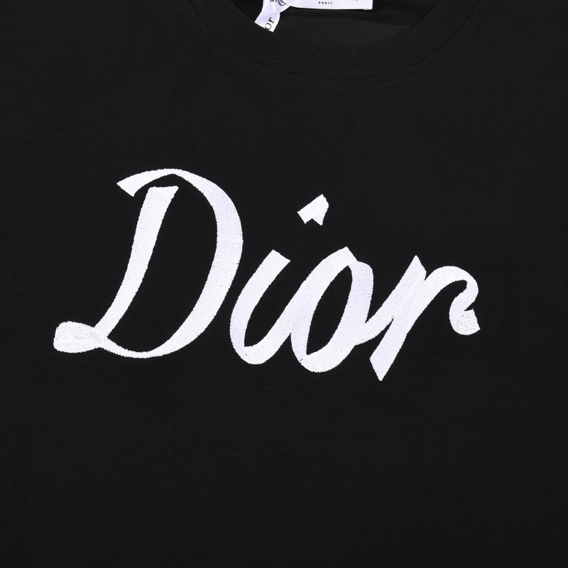 Футболка Dior Big Logo "Black" фото № 2