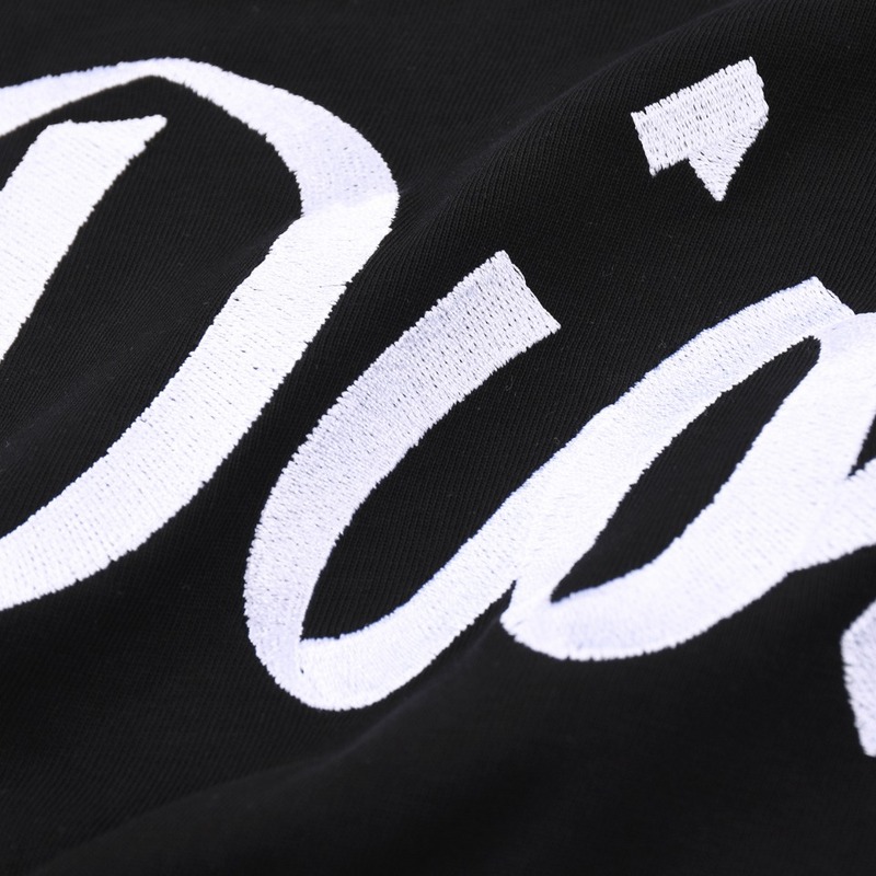 Футболка Dior Big Logo "Black" фото № 5