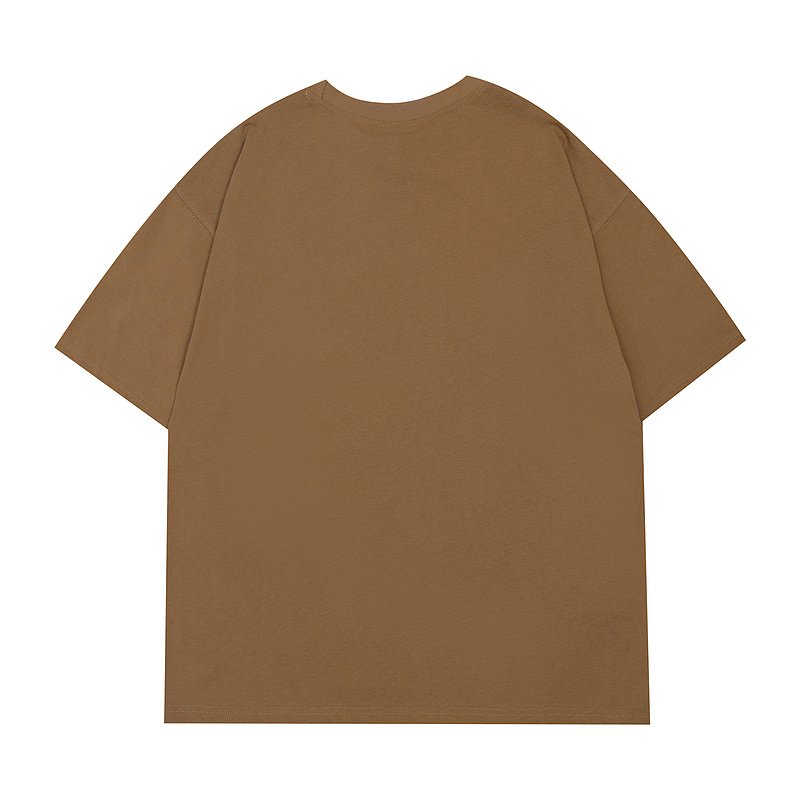 Футболка Drew House Words Instead Of Smile "Brown/Yelllow" фото № 2