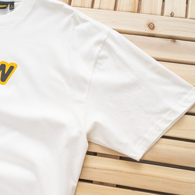 Футболка Drew House With Text Logo In The Center "White" фото № 6