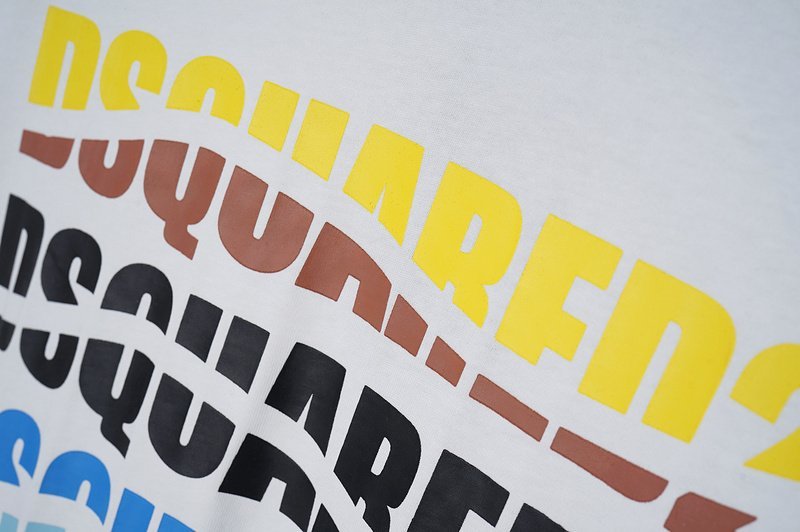 Футболка DSQUARED2 Color Wave "White" фото № 4