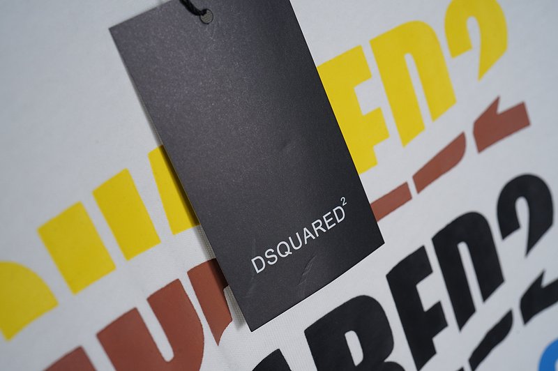 Футболка DSQUARED2 Color Wave "White" фото № 3