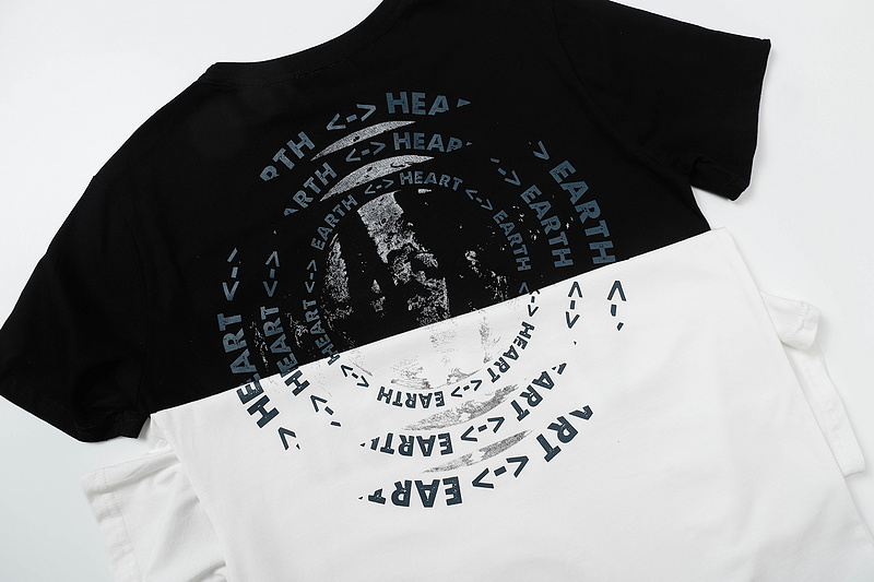 Футболка Emporio Armani With The Inscription In A Circle "White" фото № 5