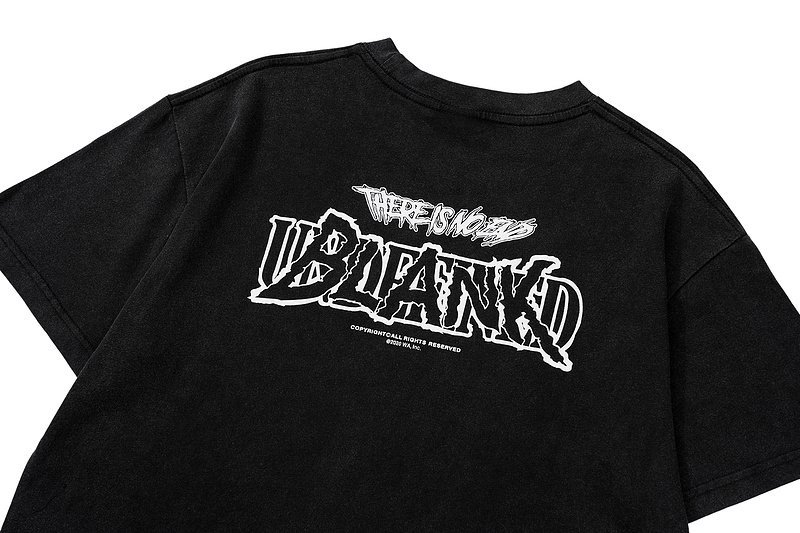 Футболка FAR Blank Print "Black" фото № 5