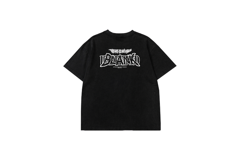 Футболка FAR Blank Print "Black" фото № 6