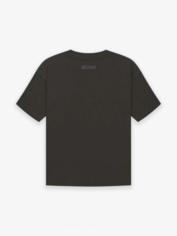 Футболка Fear Of God Cotton Logo "Black" фото № 2