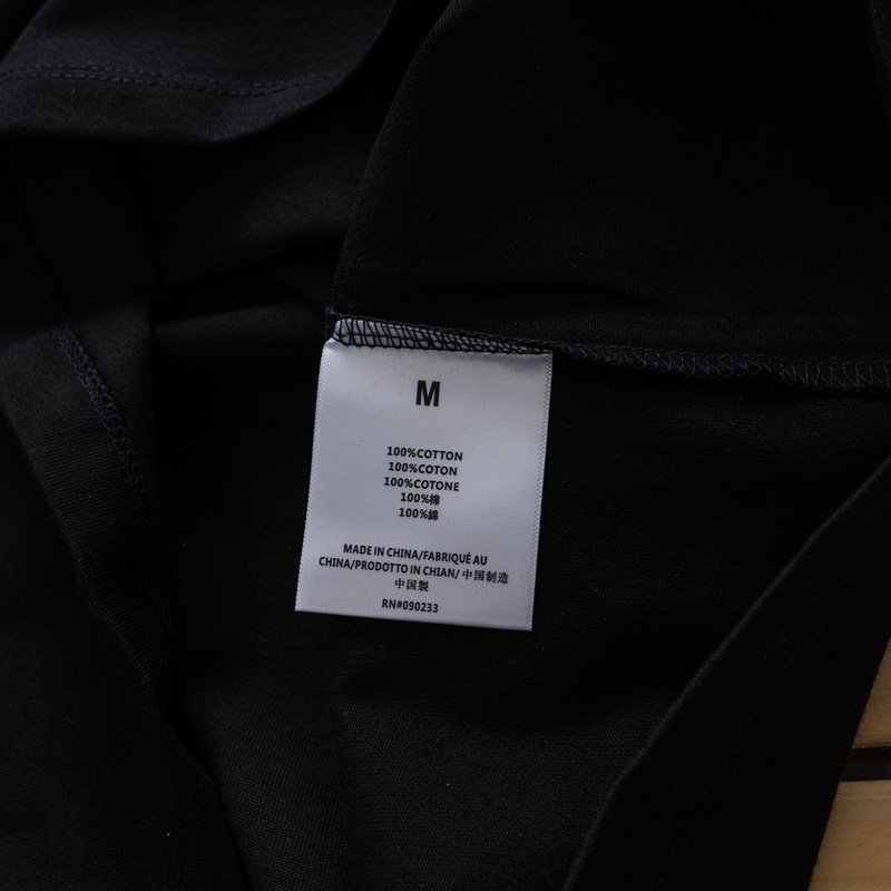 Футболка Fear Of God Number Eight "Black" фото № 6