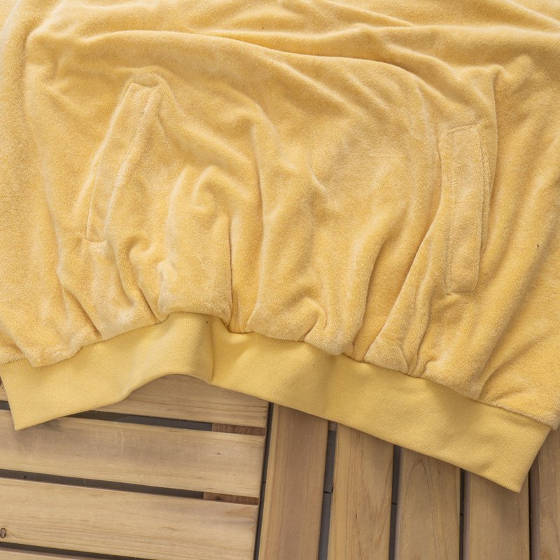 Футболка Fear of God Plain With Zipper "Yellow" фото № 3