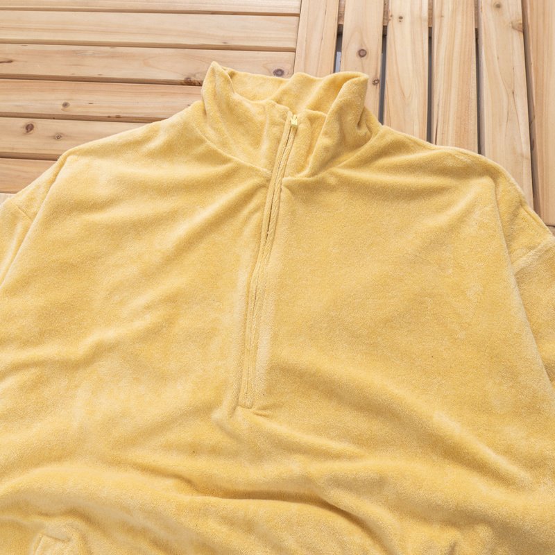 Футболка Fear of God Plain With Zipper "Yellow" фото № 2