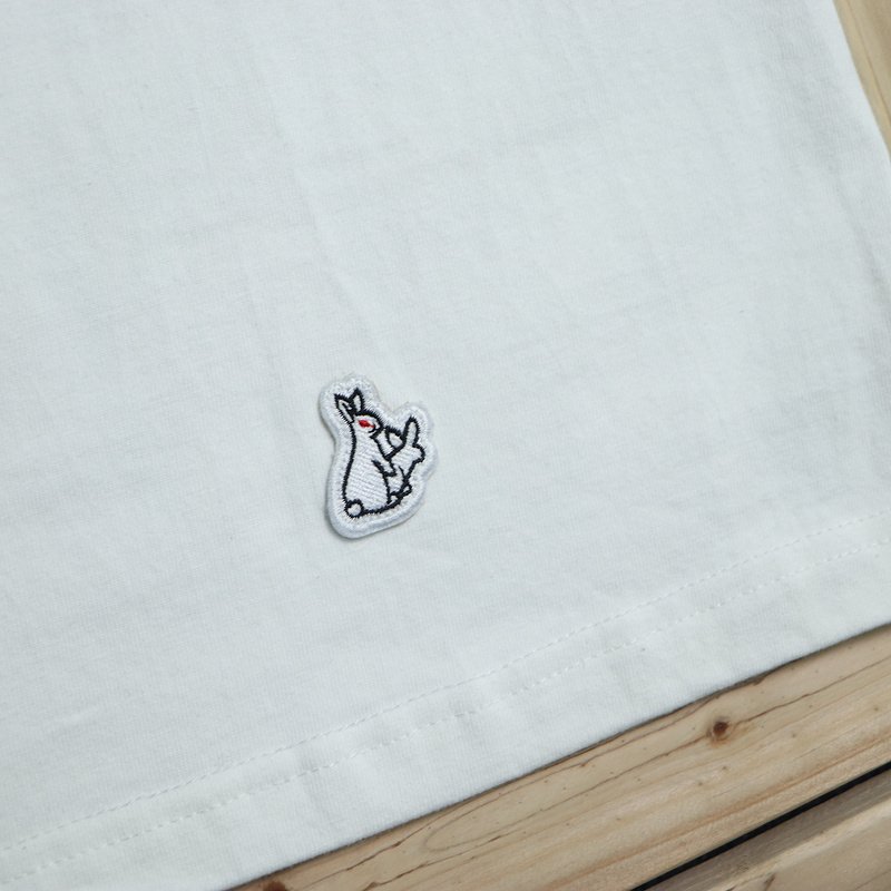 Футболка A Bathing Ape Fxxing Rabbits "White" фото № 5