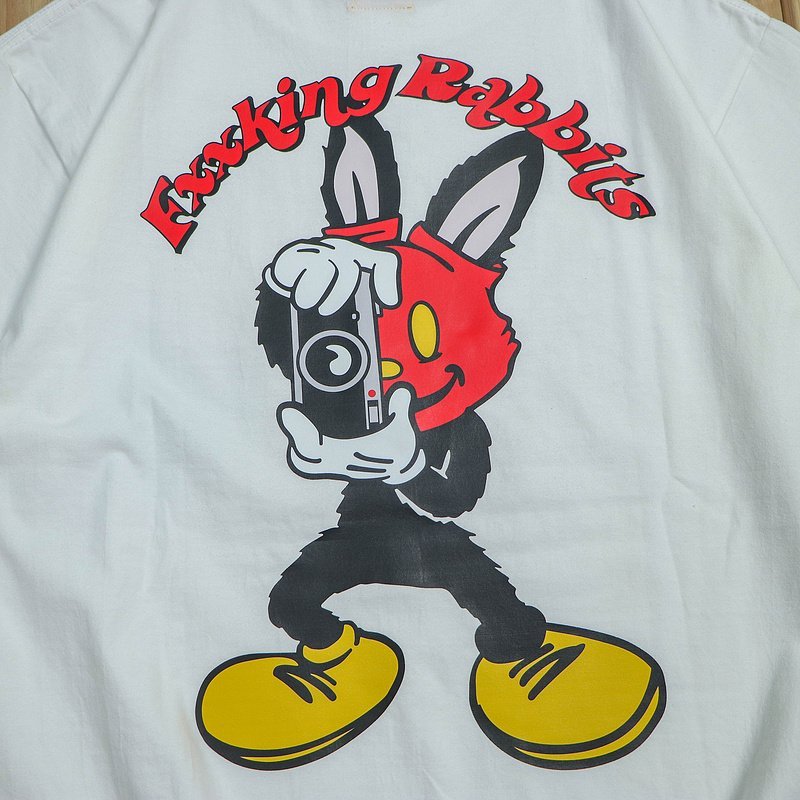 Футболка FR2 Big Rabbit With Camera "White" фото № 6