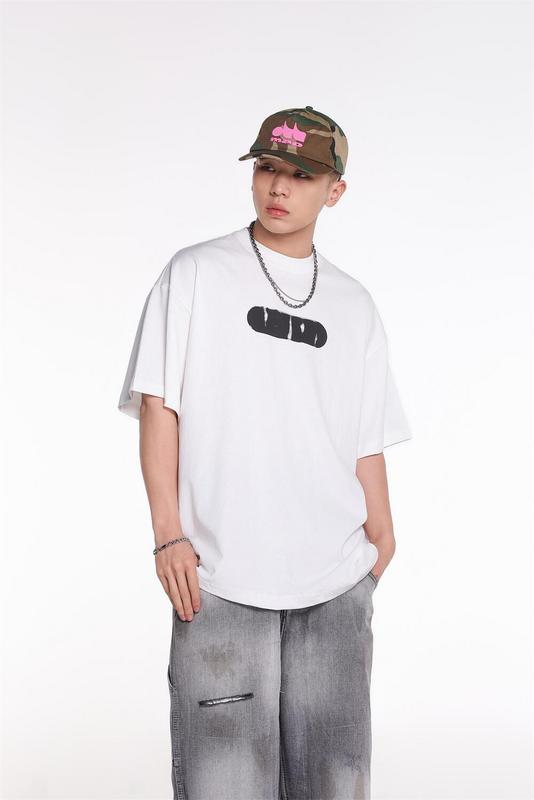 Футболка Gallery Dept Oval Print "White" фото № 2