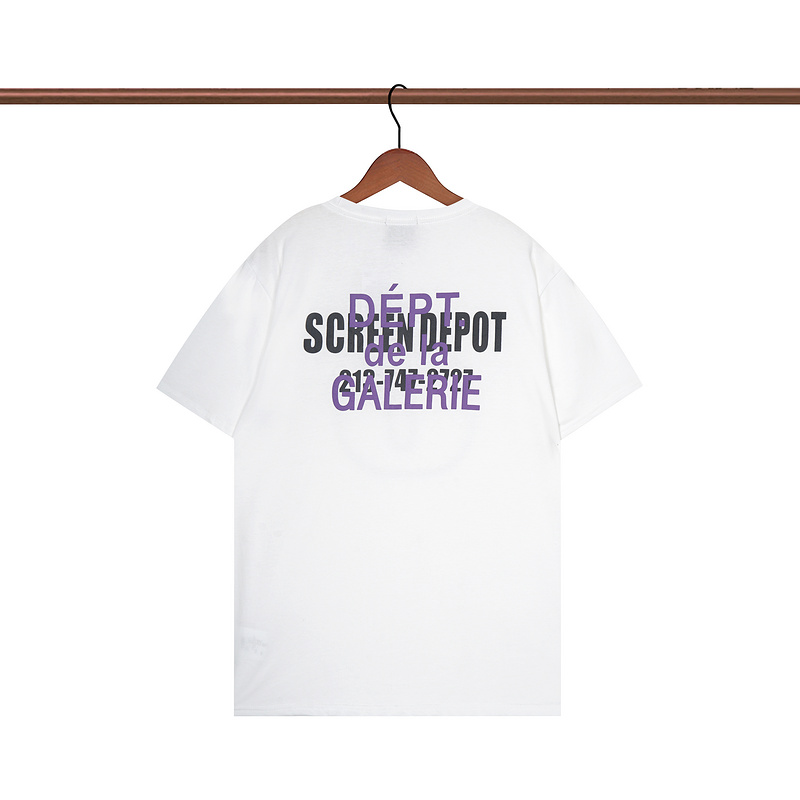 Футболка Gallery Dept Screen Depot "White" фото № 3