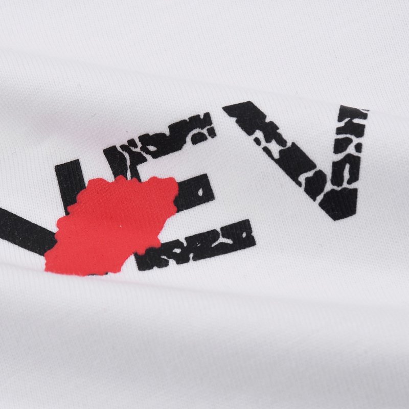 Футболка Givenchy With A Cracked Logo "White" фото № 5