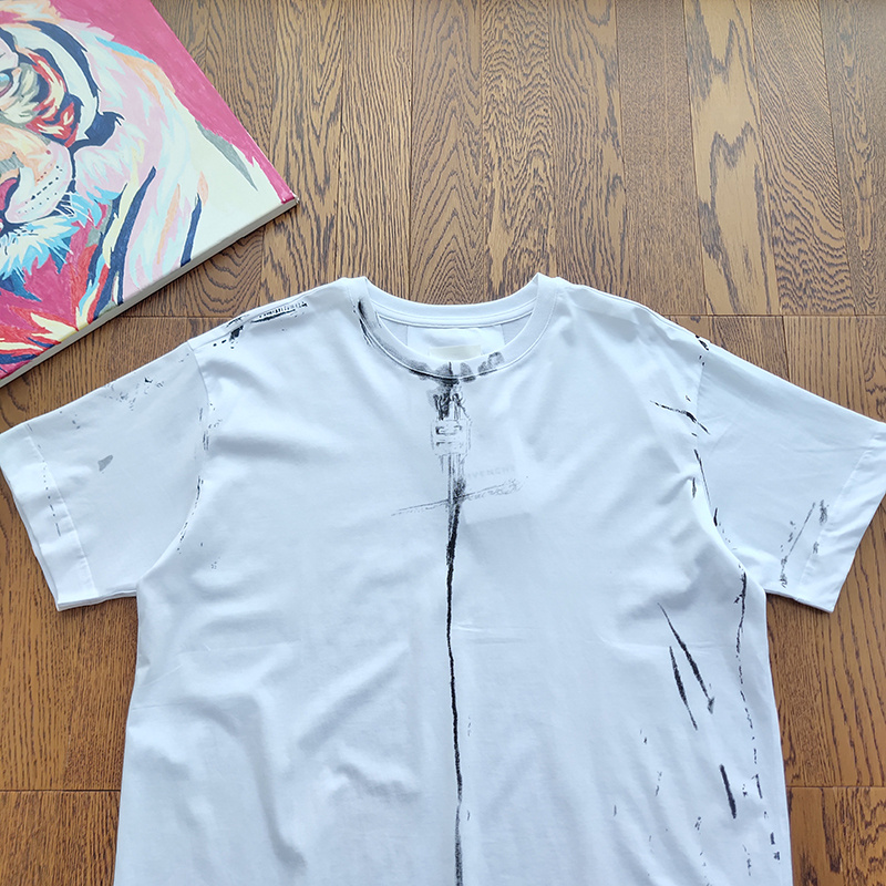 Футболка Givenchy Key Print "White" фото № 9