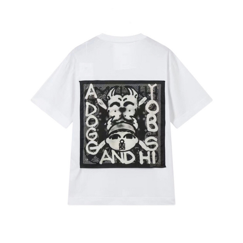 Футболка Givenchy Viking Helmet "White" фото № 3