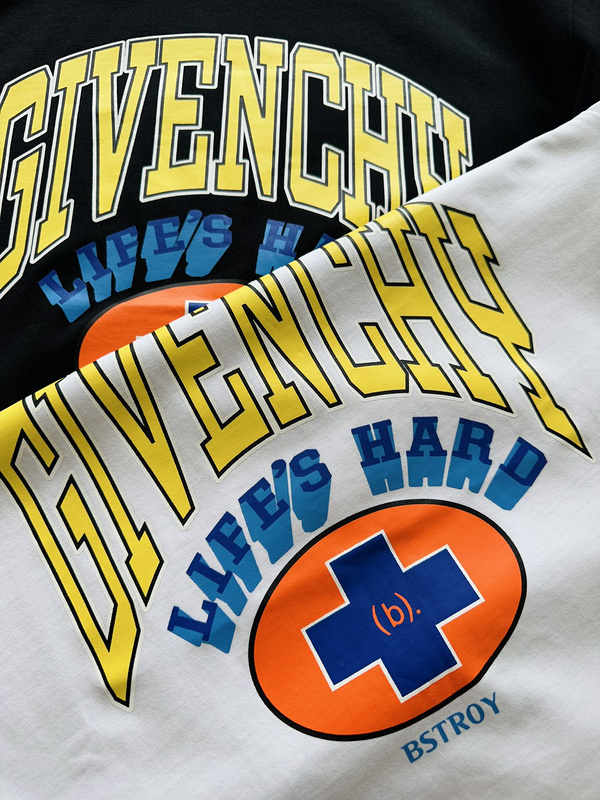 Футболка Givenchy Lifes Hard "White" фото № 5