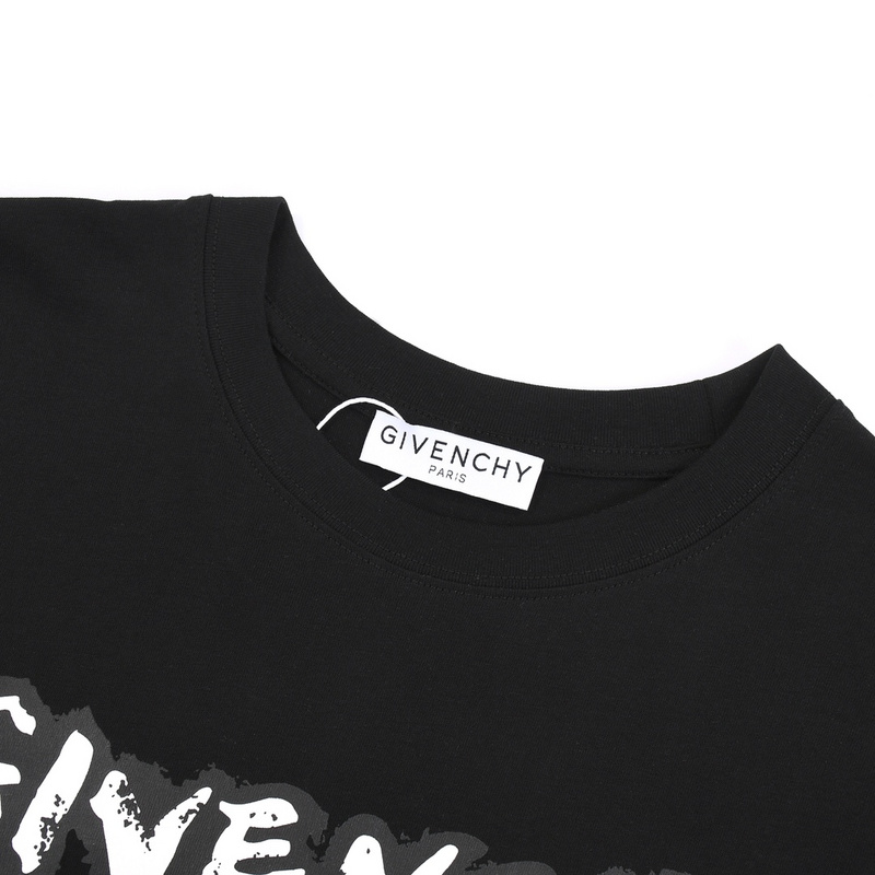 Футболка Givenchy With Decorative Logo "Black" фото № 2