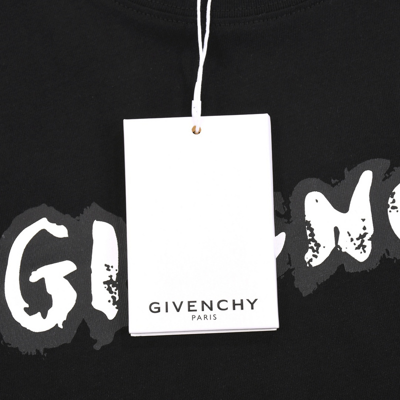Футболка Givenchy With Decorative Logo "Black" фото № 3