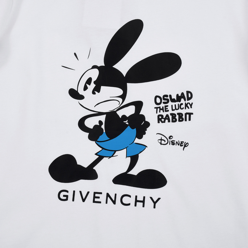 Футболка Givenchy X Disney Oswad The Lucky Rabbit "White" фото № 2