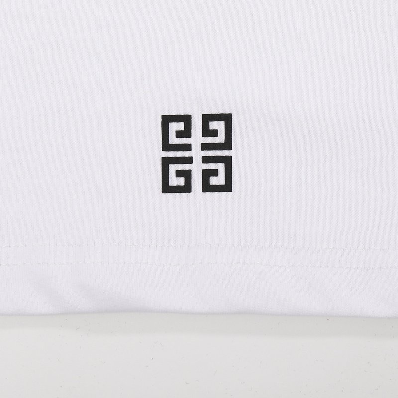 Футболка Givenchy On Locks "White" фото № 3