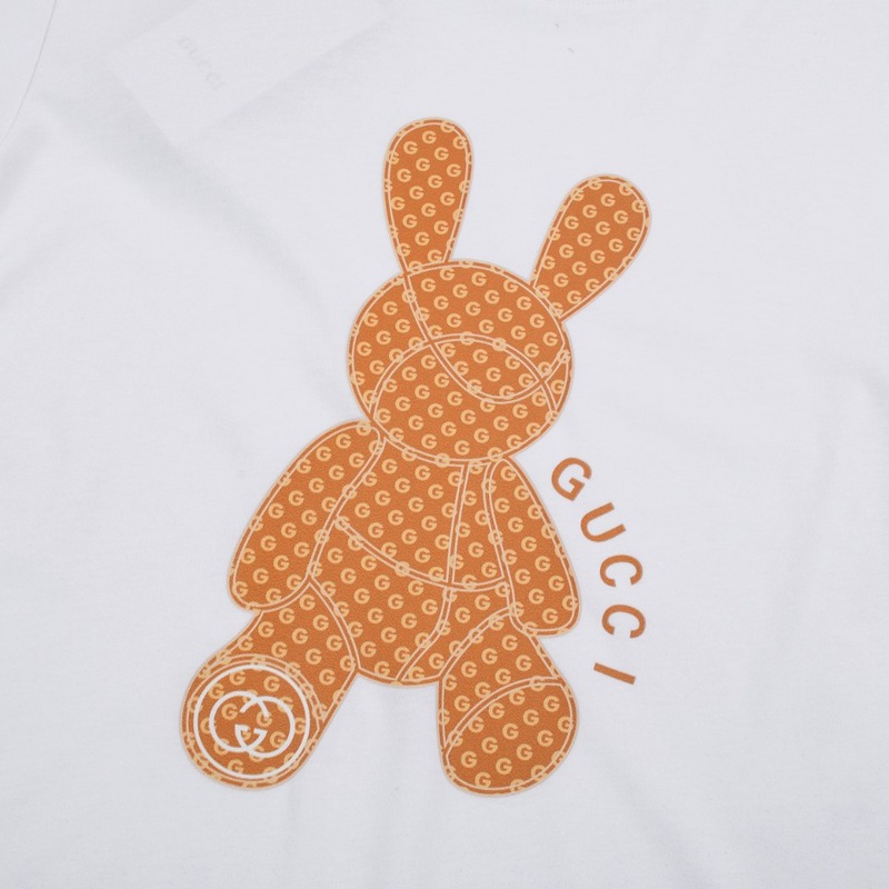 Футболка Gucci With A Cute Toy Print "White" фото № 7