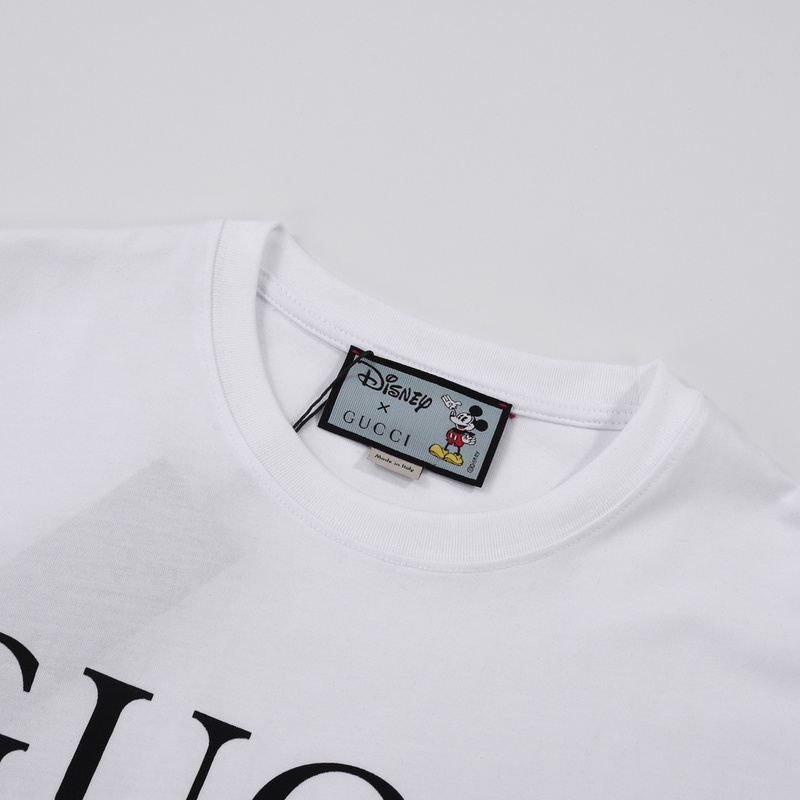 Футболка Gucci X Disney Mickey With Glasses "White" фото № 7