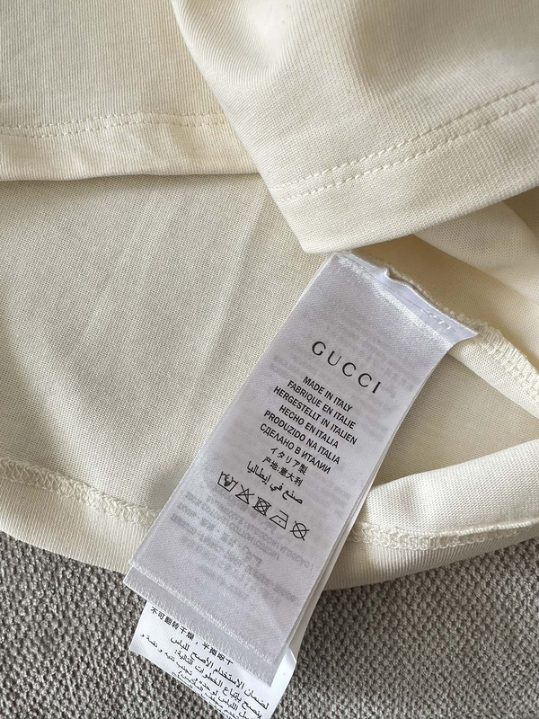 Футболка Gucci King Of The Beasts Print "White" фото № 4