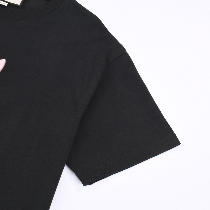 Футболка Gucci The Happiness Of Hare "Black" фото № 4