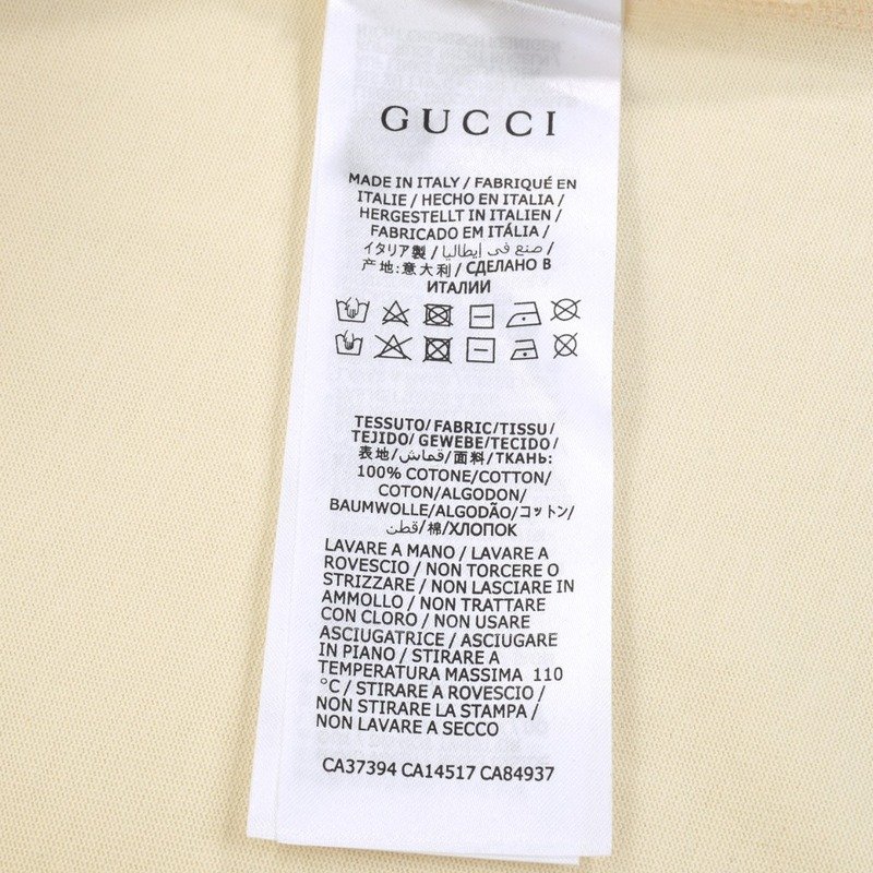 Футболка Gucci Print Lipstick "Cream" фото № 2