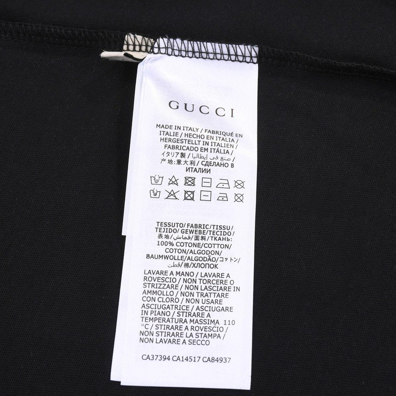 Футболка Gucci Pirate Rabbit "Black" фото № 2