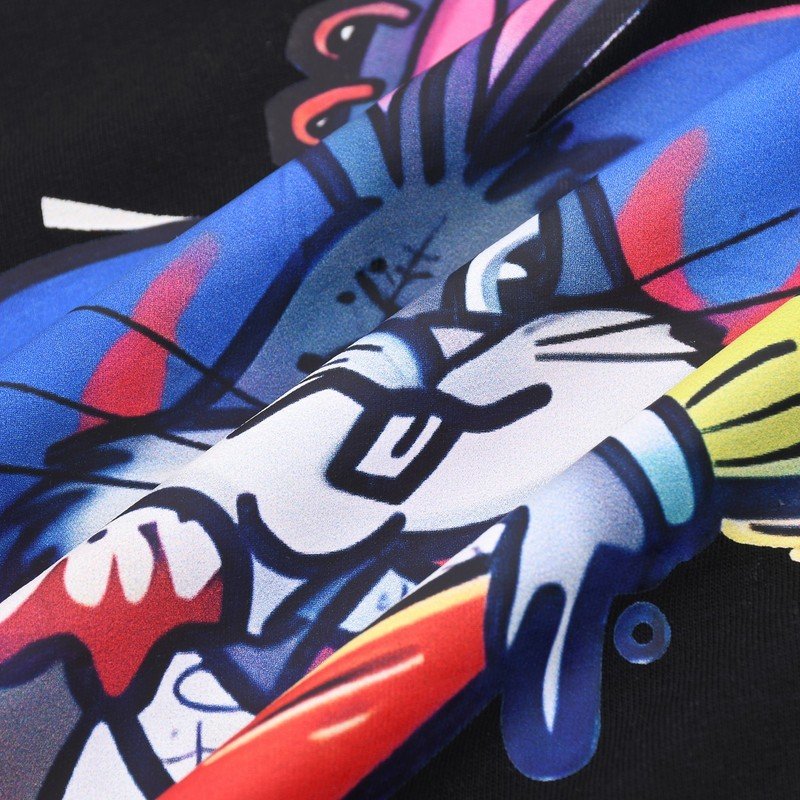 Футболка Gucci Pirate Rabbit "Black" фото № 4