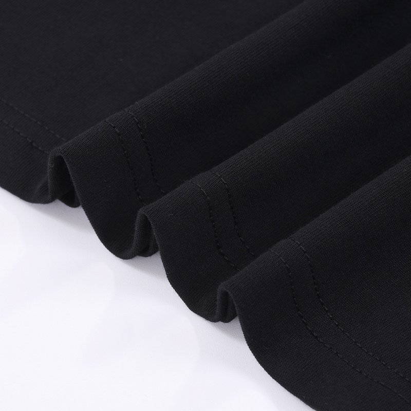 Футболка Gucci With Bright Emblem And Text Logo "Black" фото № 2