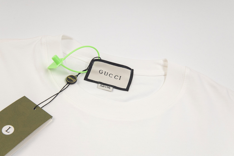 Футболка Gucci Gucci Palenelaga Logo "White" фото № 5