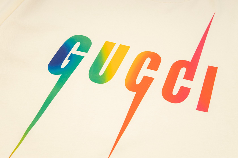 Футболка Gucci Gucci Colorful Print "Beige" фото № 3