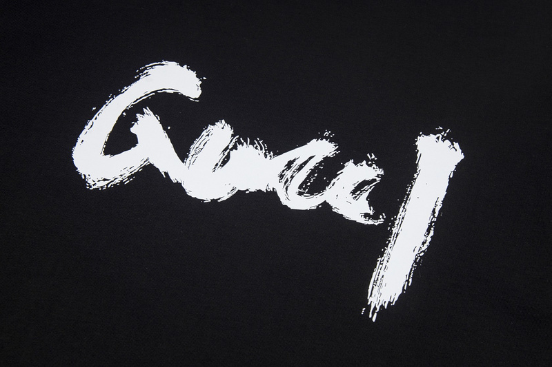 Футболка Gucci Graffitti Logo "Black" фото № 3