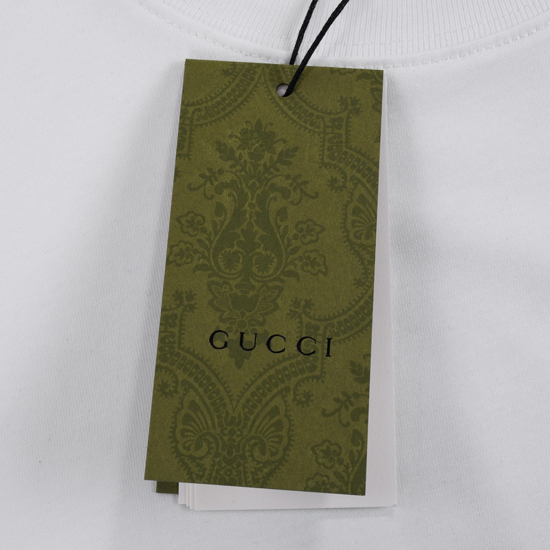 Футболка Gucci Casual "White" фото № 4