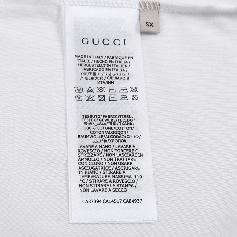 Футболка Gucci Casual "White" фото № 8