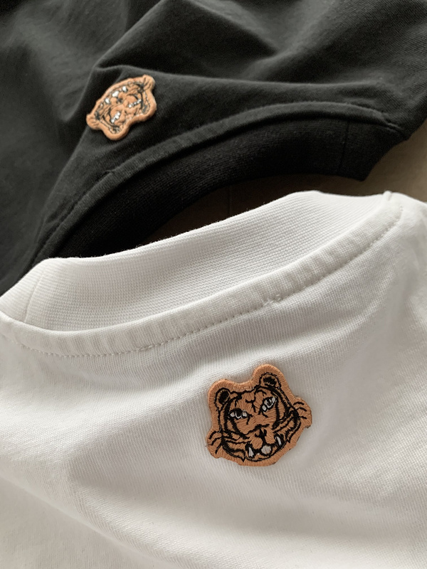 Футболка Kenzo Tiger Image "White" фото № 3