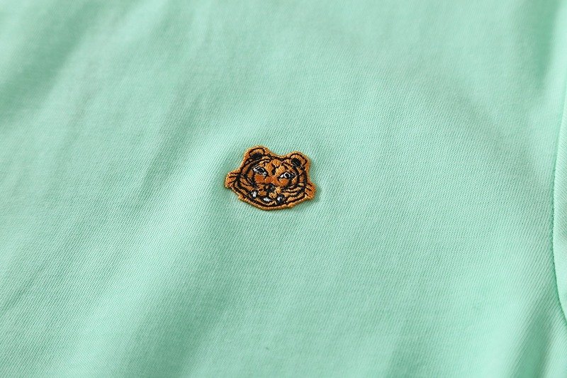 Футболка Kenzo With An Animal Emblem "Mint" фото № 7
