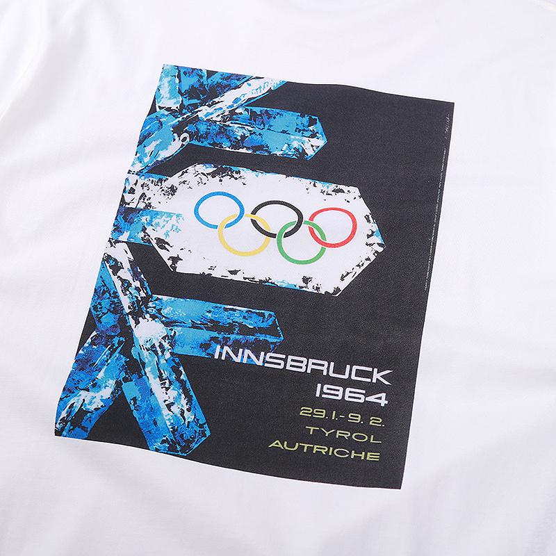 Футболка Kith Olympic Innsbruck "White" фото № 6