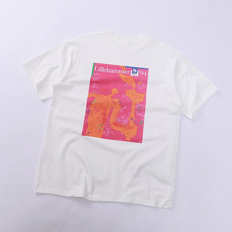 Футболка Kith Lillehammer 94 "White" фото № 5