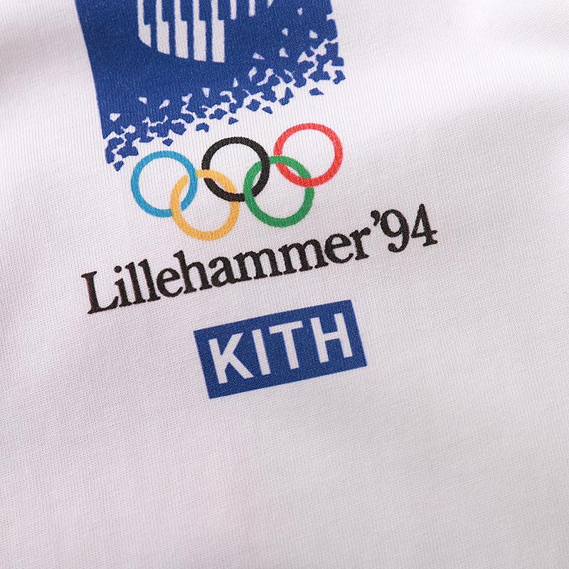 Футболка Kith Lillehammer 94 "White" фото № 3