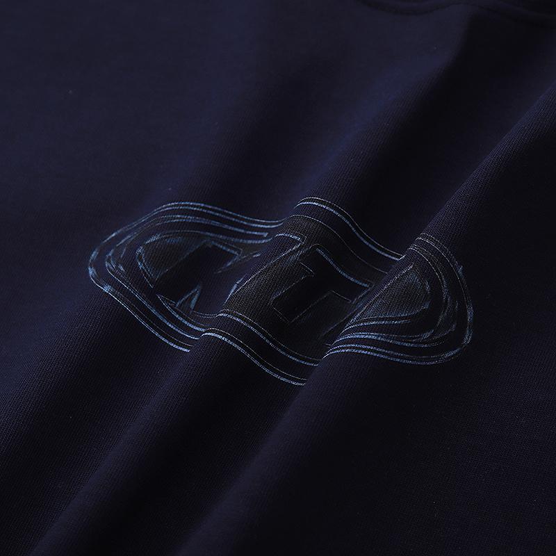 Футболка Kith Abstract Logo "Navy" фото № 5