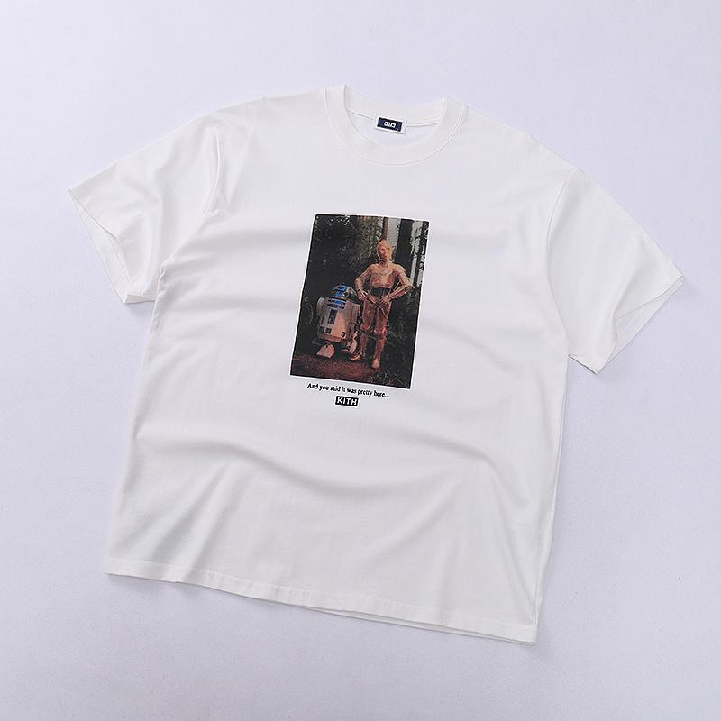 Футболка Kith Star Wars R2D2 "White" фото № 2