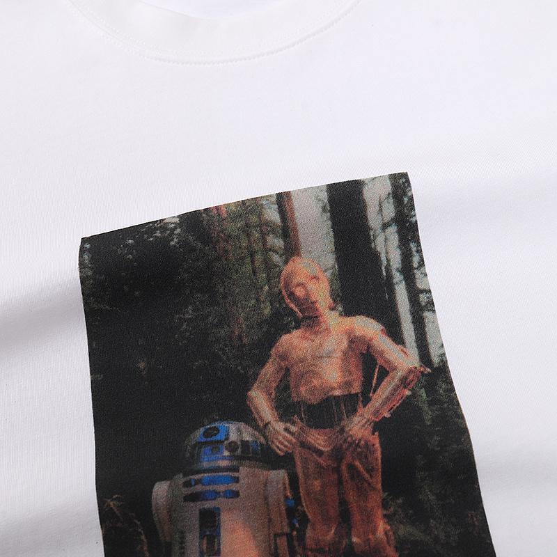 Футболка Kith Star Wars R2D2 "White" фото № 4