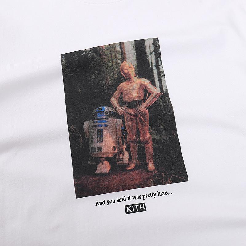 Футболка Kith Star Wars R2D2 "White" фото № 3