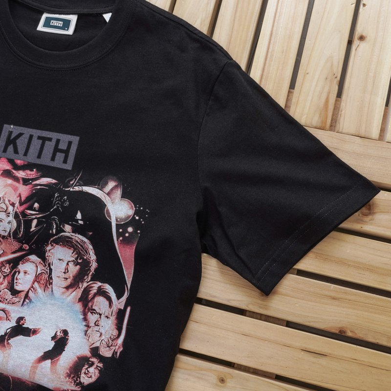 Футболка Kith Star Wars "Black" фото № 8