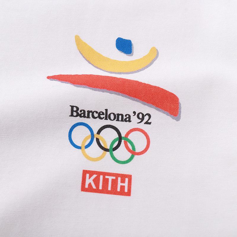 Футболка Kith Tokyo Olympics 92 "White" фото № 3