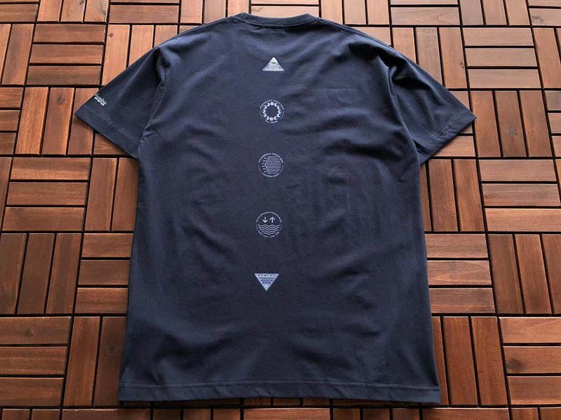 Футболка Kith Different Symbols Back "Blue" фото № 8